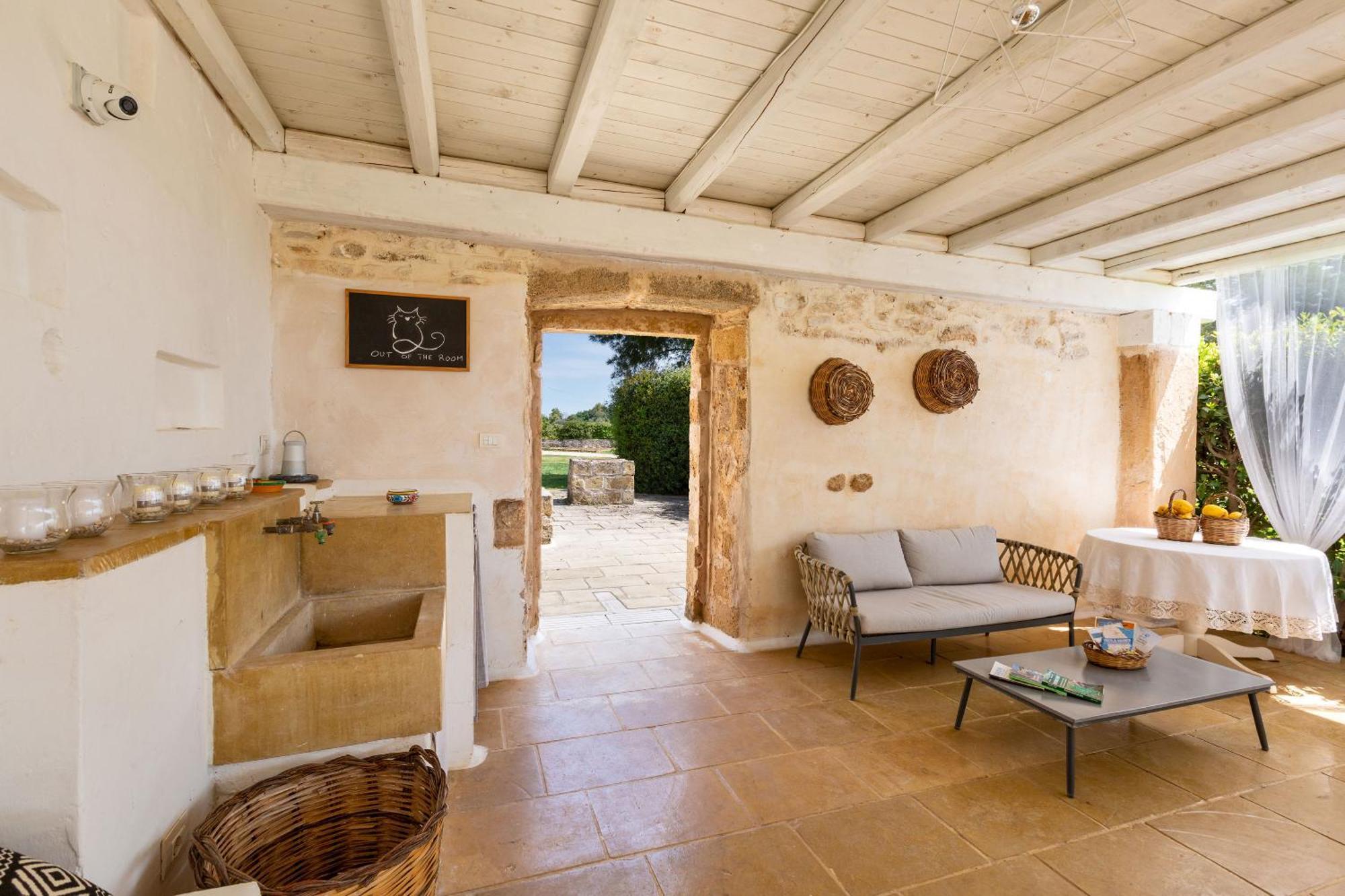 Masseria Li Capperi By Perle Di Puglia Alezio Kültér fotó
