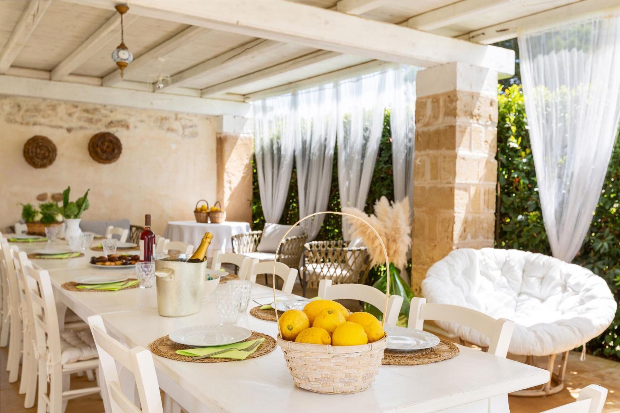 Masseria Li Capperi By Perle Di Puglia Alezio Kültér fotó